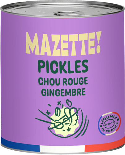 Pickles chou rouge et