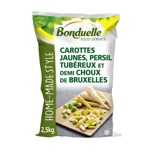 Trio carottes jaunes, persil
