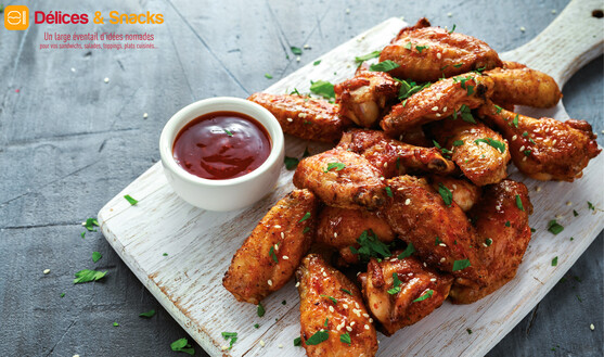 Wings de poulet barbecue