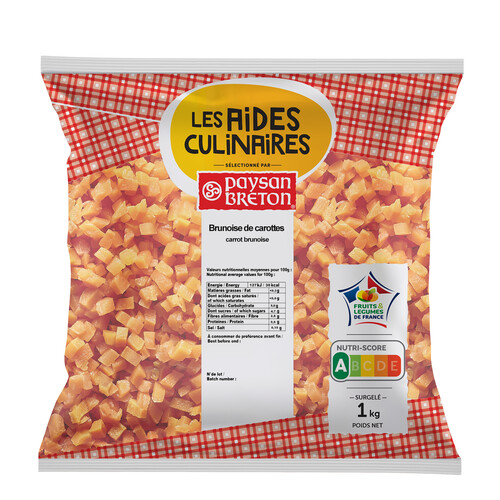 Brunoise de carottes