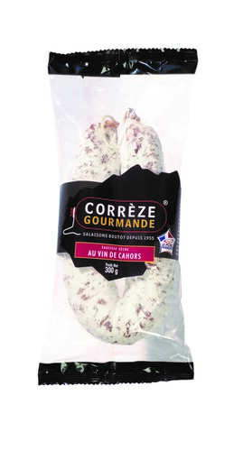 Saucisse sèche au vin de