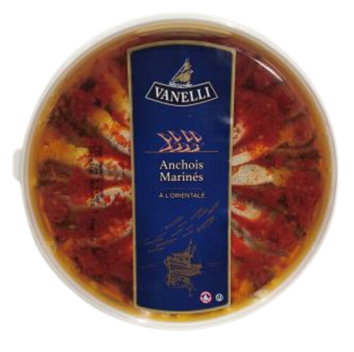 Anchois marinés à l'orientale