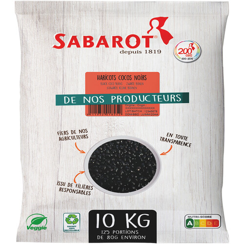 Haricot coco noir
