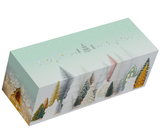 Boite à buche sapin