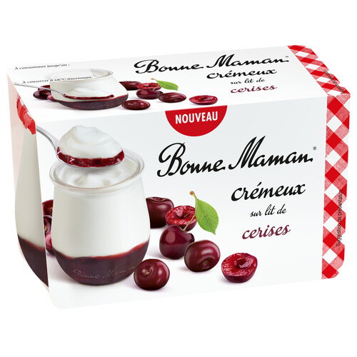 Cremeux sur lit de cerises