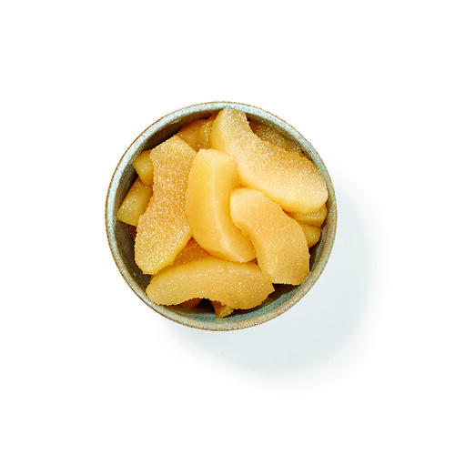 Tranches de pommes préservées