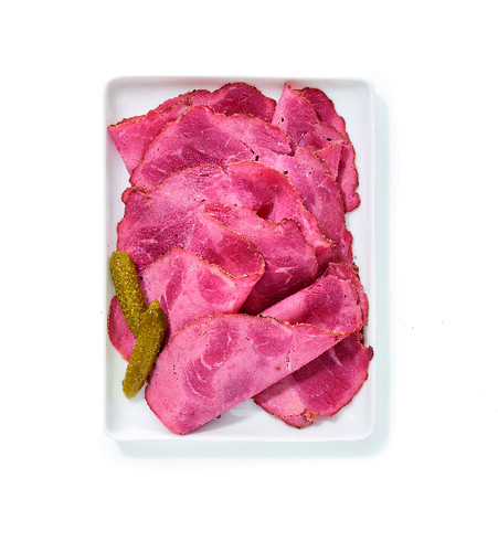 Pastrami fumé de boeuf