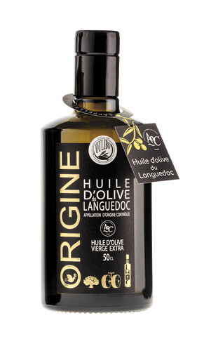 Huile d'olive languedoc aop
