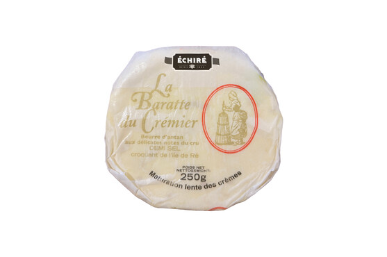 Beurre baratte du crémier aux