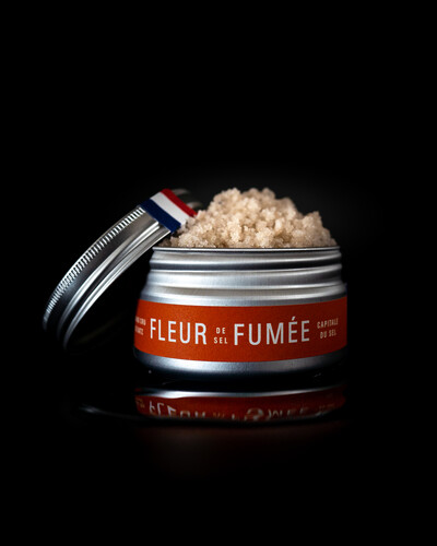 Fleur de sel fumée