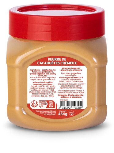 Beurre de cacahuètes creamy