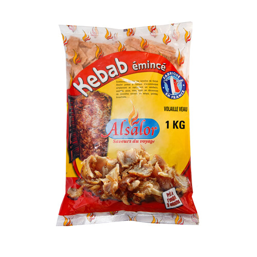 Emincé de kebab de volaille