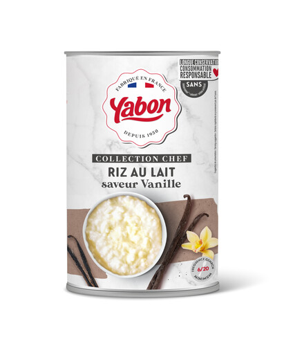 Riz au lait vanillé