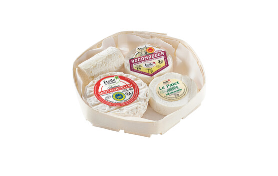 Plateau à deux 4 fromages