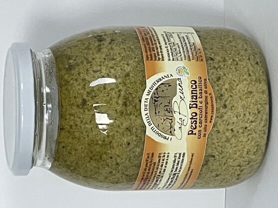 Pesto bianco artichauts