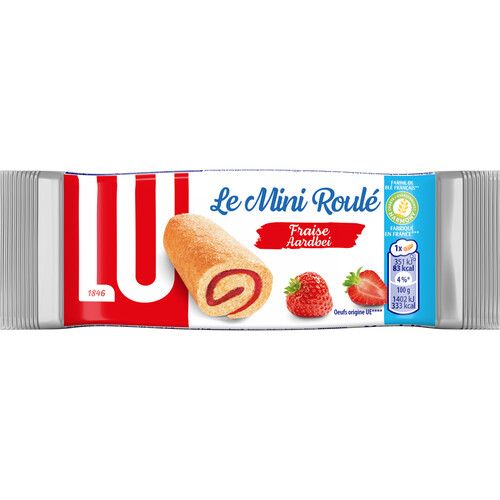 Mini roulé génoise à la