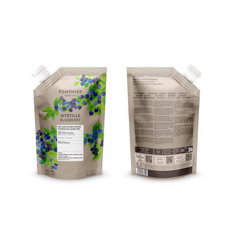 Purée de myrtille