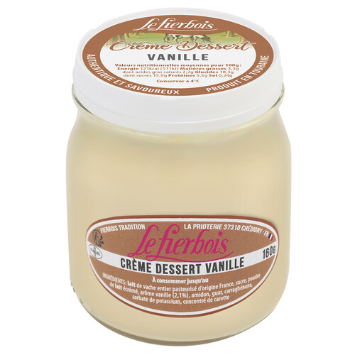 Crème dessert à la vanille