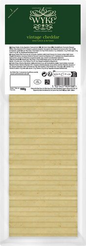 Cheddar tranché vintage