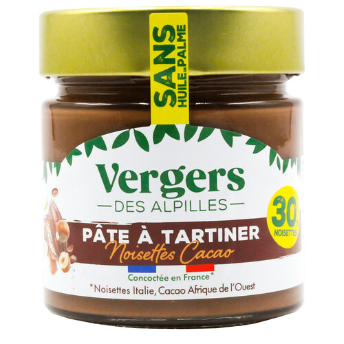 Pâte à tartiner aux noisettes