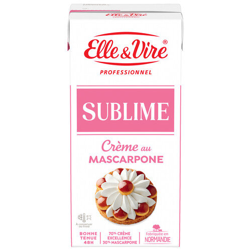 Crème sublime au mascarpone