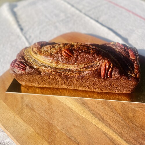 Banana bread sans gluten et