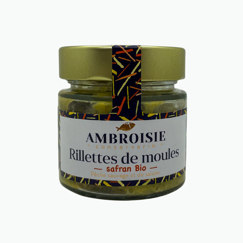 Rillette de moules au safran