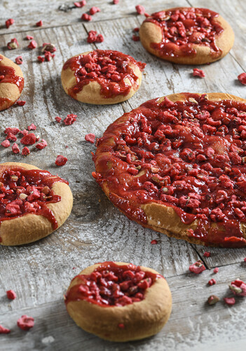 Galette praline rose