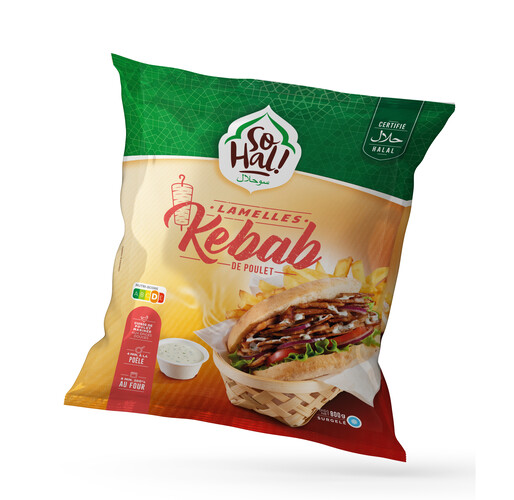 Lamelle kebab de poulet