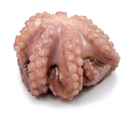 Poulpe entier nettoyé 800/1200