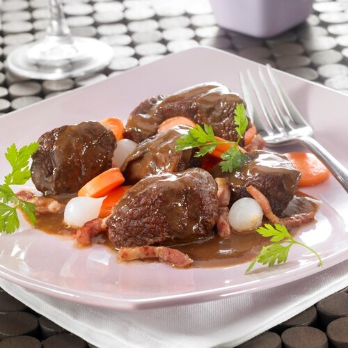 Boeuf bourguignon au pinot