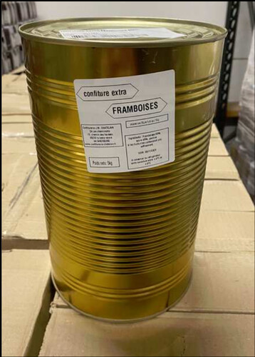 Confiture extra de framboise