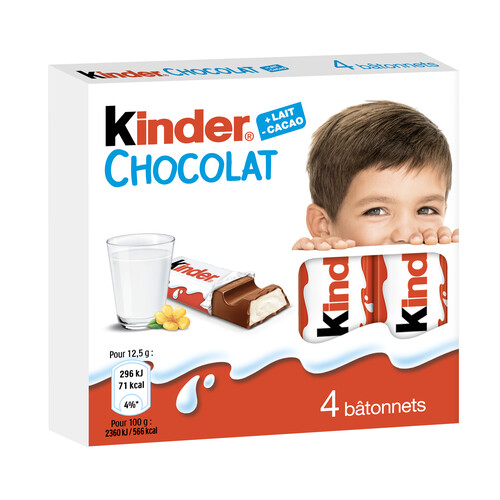 Kinder chocolat lait T4
