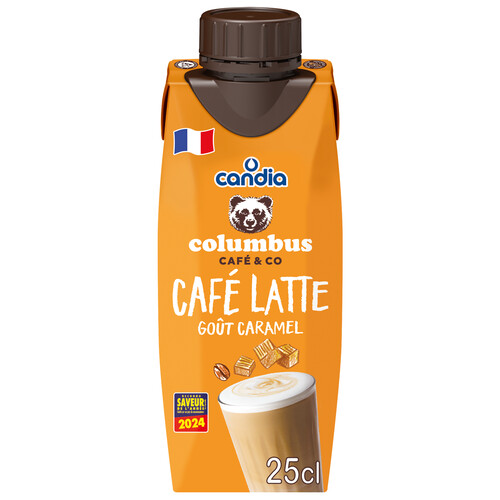Columbus and Candia cafe latte