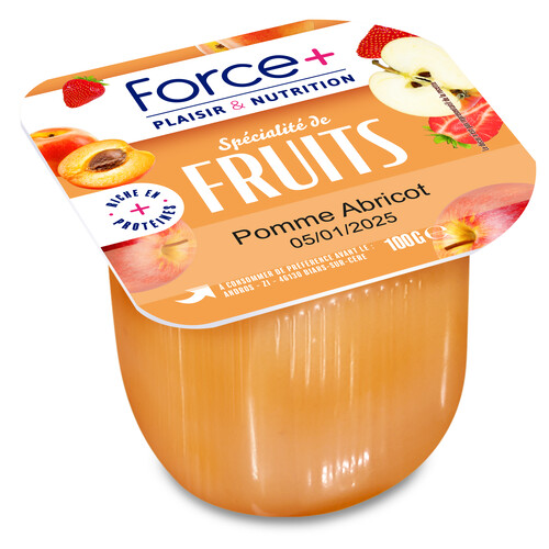 Force + pomme abricot