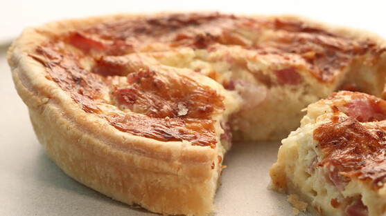 Quiche lorraine crue