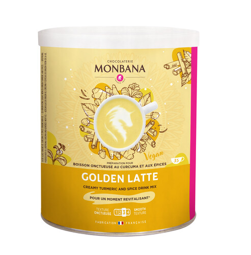 Golden latte vegan