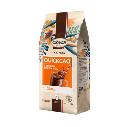 Poudre choc instant quickcao