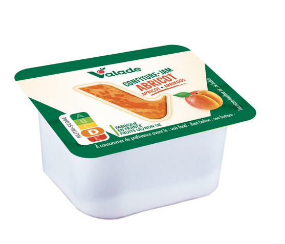 Confiture d'abricot 30 g