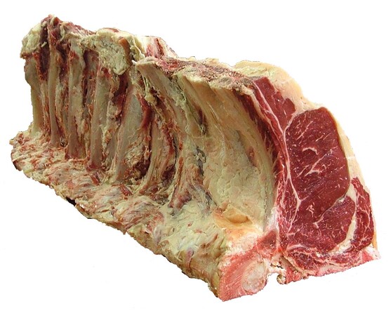 Faux filet avec os dévertébré
