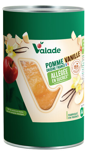 Compote de pommes à la vanille