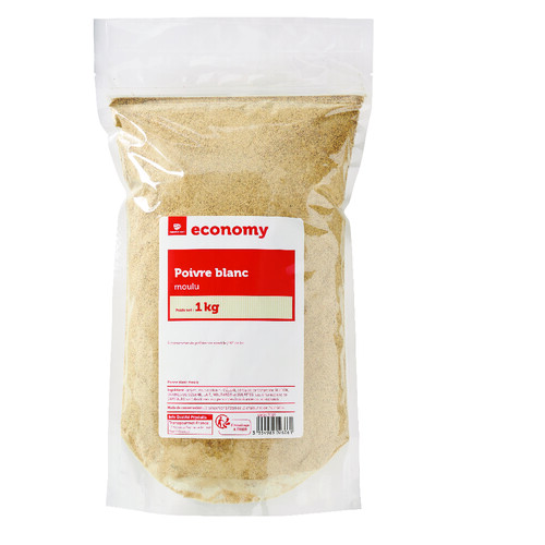 Poivre blanc moulu