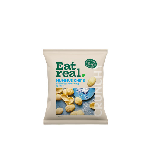 Chips de pois chiche au sel