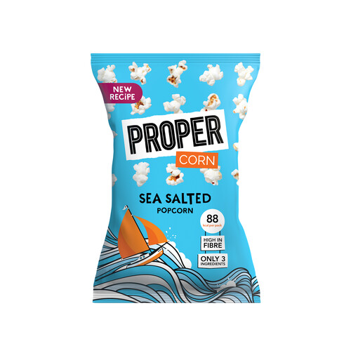 Pop corn au sel de mer