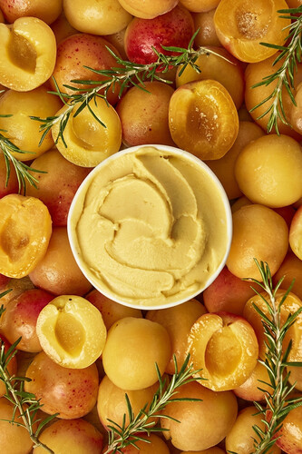 Sorbet plein fruit abricot