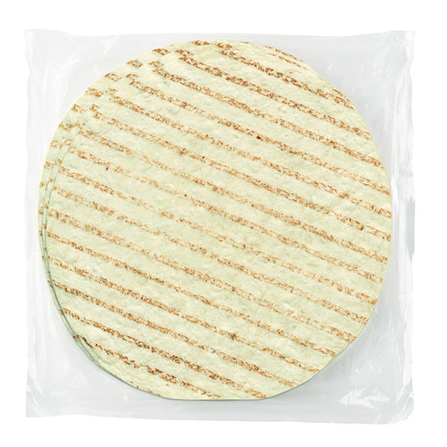 Tortilla de blé avec traces de