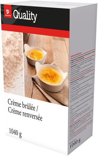 Crème brulée renversée