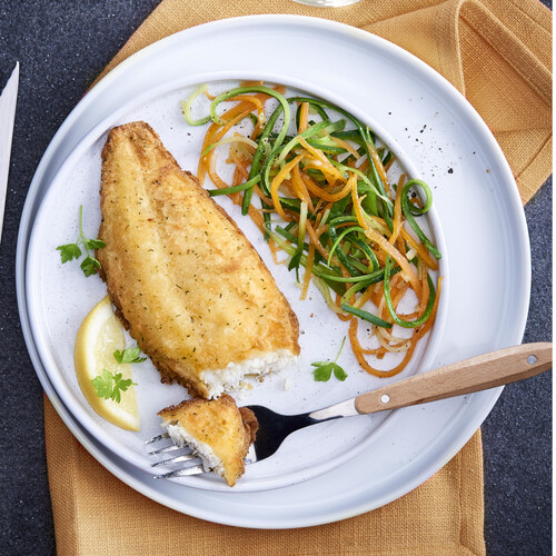 Filet de limande meunière