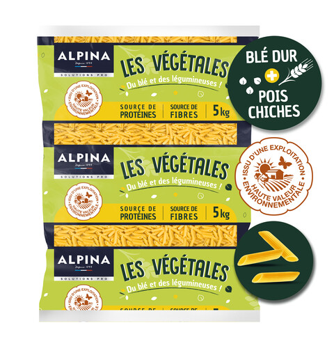 Penne végétales