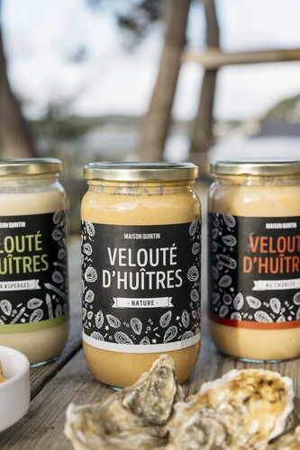 Velouté d'huitres nature